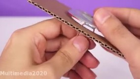 آموزش ساخت کاردستی بسیار زیبا _ ساخت ماشین لباسشویی