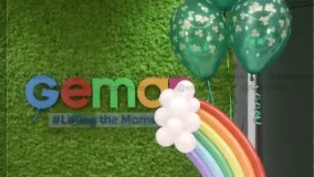 آموزش بادکنک آرایی با تم رنگین کمان