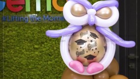 بادکنک آرایی حیوانات