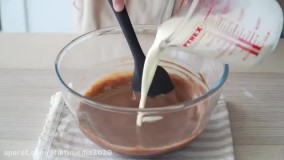 آموزش آشپزی کیک و شیرینی | طرز تهیه کیک توت فرنگی شکلاتی