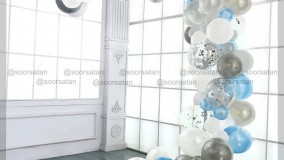 بادکنک آرایی آسان با ریسه بادکنک