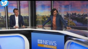 ترس مجری معروف استرالیایی هنگام وقوع زلزله