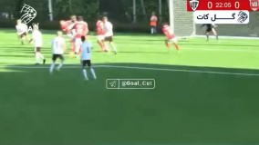 گلزنی سعید عزت‌ اللهی برای وایله بولد کلاب مقابل وانلوس