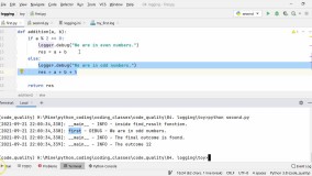 پیکربندی کتابخانه logging در python