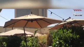 چتر پایه کنار