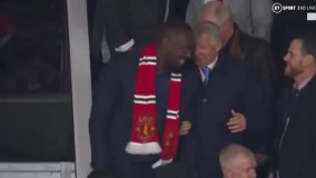 خوشحالی سرالکس فرگوسن و یوسین بولت