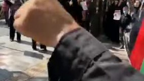 تجمع اعتراضی مقابل کنسولگری پاکستان در مشهد