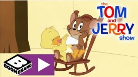 کارتون تام و جری با داستان پرنده بازیگوش