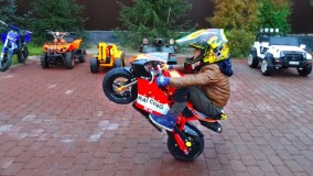 برنامه کودک سنیا با داستان حرکات نمایشی با موتور