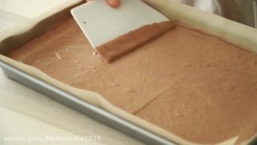 آموزش درست کردن کیک رولی شکلاتی خوشمزه