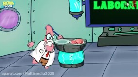 چالش باب اسفنجی و پاتریک / غذای صورتی در برابر غذای زرد