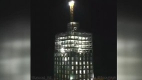ساخت یک برج ۳۰ طبقه در ۱۵ شبانه‌ روز