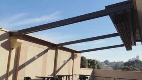 جدیدترین سقف متحرک تراس رستوران