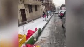 اقدام پندآموز دو جوان افغانستانی در خیابان‌ های نیاوران