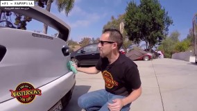 کارواش ماشین شوی - کارواش بدنه خودرو سفید