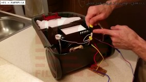 جاروبرقی-تعویض بورد اتصال به برق