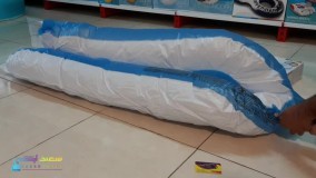 استخر بادی مستطیلی شکل آبی