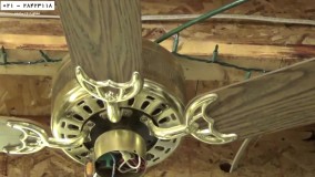 نصب پنکه سقفی - نصب استاندارد پنکه سقفی امرسان Cf30p