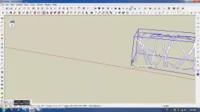 طراحی استادیوم آشیانه پرنده توسط نرم افزار SKETCHUP