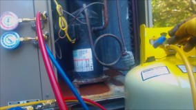 نصب کولر گازی- روند کامل ریکاوری مبرد