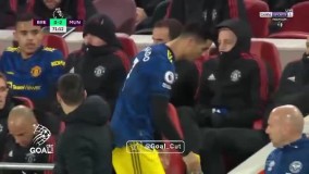 عصبانیت رونالدو از تعویضش مقابل برنتفورد