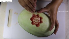 تزیین سفره-ترفند های سفره آرایی-(دستمال سفره به شکل گل)