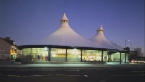 سقف خیمه ای فست فود-سایبان خیمه ای کافی شاپ-فروش سقف خیمه ای باغ رستوران