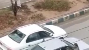 یک دعوای حسابی با قمه کشی و اسلحه !