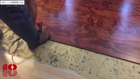 نصب کفپوش تخته سه لایه