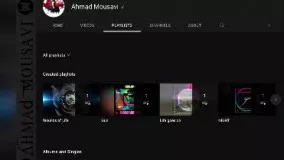 Ahmad Mousavi - Official Artist Channel YouTube