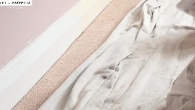 رنگ امیزی خانه - روش رنگ آمیزی قرنیز با فرش