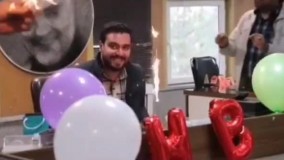 جشن تولد خفن در ستاد مدیریت بحران مشهد!