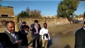 راهکار عجیب برای رفع مشکل مدرسه سیل‌ زده