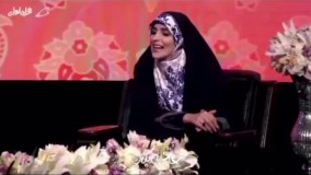 تماس عباس جمشیدی با مادرش وسط برنامه زنده !