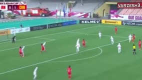 خلاصه فوتبال زنان ایران 0 - زنان چین 7