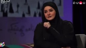 اشک و بغض نعیمه نظام دوست در برنامه چهل تیکه