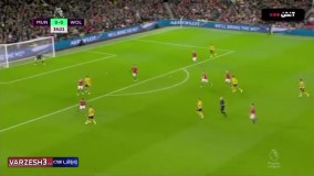 خلاصه بازی منچستریونایتد 0 - ولورهمپتون 1