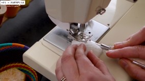 دوخت عروسک پولیشی با الگو-ساخت عروسک پولیشی-آموزش دوخت عروسک مایلز