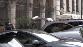 گزارش ۳۰ ثانیه‌ای از حمید معصومی نژاد از رُم !