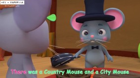 آموزش زبان فارسی و انگلیسی - کارتون انگلیسی برای کودکان -شعر شهر موش ها