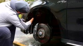 موتور خودرو-صفرشویی ماشین-طریقه صفرشویی-شستشو لاستیک و رینگ خودرو