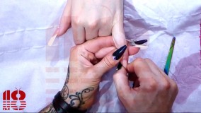 ناخن کوتاه جدید - ناخن زیبا-ناخن بادامی شکل