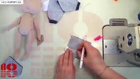 عروسک روسی-ساخت عروسک روسی به زبان فارسی -دوخت لباس عروسک