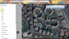 استفاده از نرم افزار screen capture روی گوگل مپ