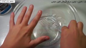 ساخت اسلایم در خانه-آموزش اسلایم شفاف