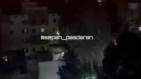 ویدئویی دیگر از حادثه حریق در زندان اوین