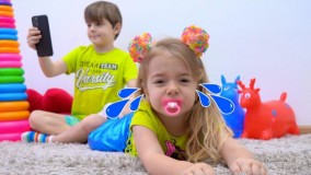 برنامه کودک برنامه کودک آنابل بازی با برادر بانوان سرگرمی کودک