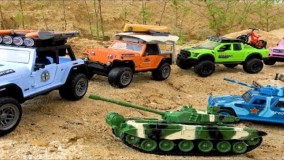 ماشین بازی کودکانه : مبارزه مسلحانه پلیس و تانک های خلافکار