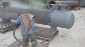 اجرای سندبلاست حرفه ای ابتکار پوشش میلاد