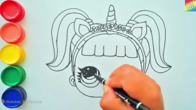 رنگ آمیزی نقاشی برای کودکان آموزش رنگ ها